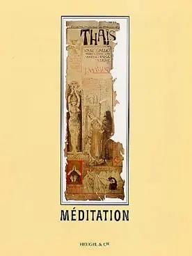 Très bien noté - Massenet J. Meditation de Thais Piano-1