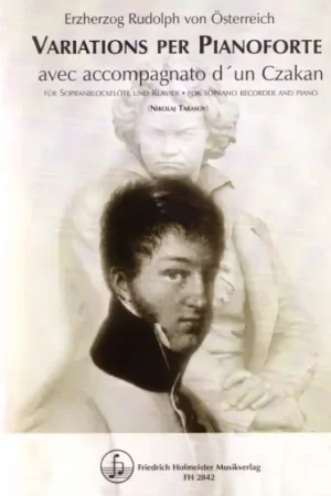 Dernier arrivage - Von Osterreich Variations Pour Piano Avec Flute A Bec Soprano