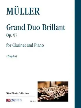 Muller I. Grand Duo Brillant OP 97 Clarinette | Coup de cœur