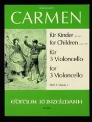 Direct fabricant | Bizet G. Carmen Fur Kinder Vol 1 Violoncelles