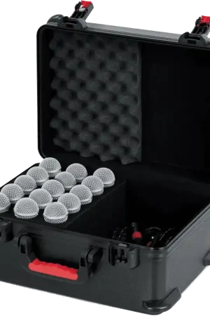 Gator Valise GTSA-MIC15 Case en Polyethylene 15 Micros - Remise