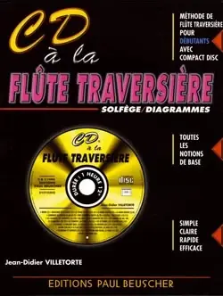Villetorte J.d. CD A la Flute Traversiere | Tout juste arrivé