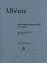 Albeniz I. Improvisations Piano + CD - Nouveau en boutique