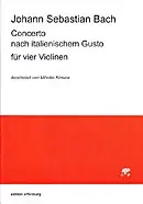 Bach J.s. Concerto Italien Bwv 971 Violons | Expédition rapide