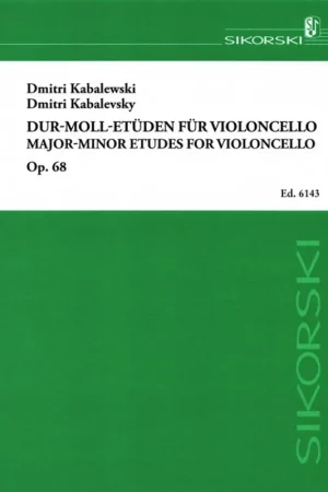 Kabalevski D. Studies OP 68 Violoncelle | Super offre