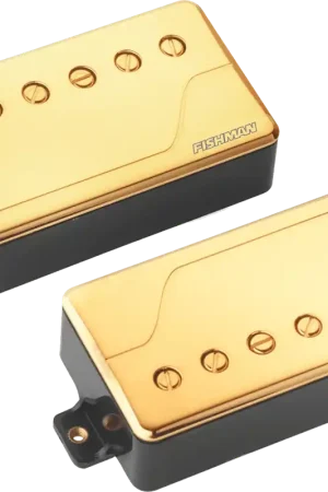 Set Micros Fishman Humbucker Classic Dore | Prix cassé