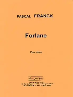 Disponible maintenant | Franck P. Forlane Piano