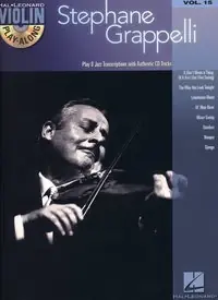 Violin PLAY-ALONG Vol 15 Grappelli Stephane Violon - Achetez maintenant