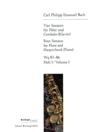Très apprécié des clients - Bach C.p.e. Sonates Vol 1 Flute