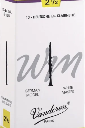 Soldes | Anches Vandoren White Master N°2,5 Clarinette Mib