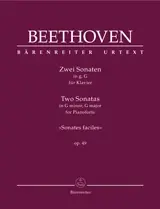 Très bien noté - Beethoven L.v. Sonate N°19 et 20 OP 49 Piano-2