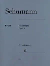 Soldes | Schumann R. Intermezzi OP 4 Piano