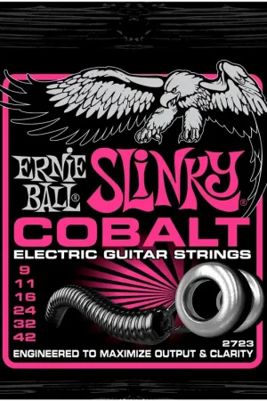 Jeu de Cordes Ernie Ball Cobalt Slinky 09-42 2723 - Derniers articles