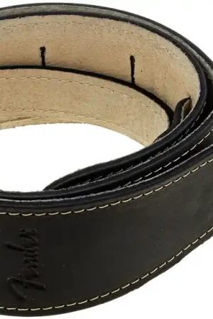 Sangle Fender Ball Groove Leather Strap Black - Profitez-en