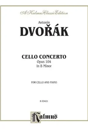 Dvorak A. Concerto B Mineur OP 104 Violoncelle-3 | Qualité supérieure