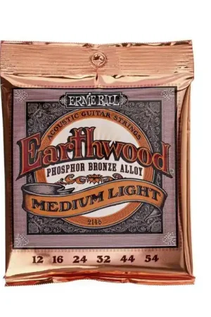 Envoi rapide - Jeu de Cordes Ernie Ball 2146 Earthwood Phosphor 12/54