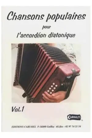 Chansons Populaires Vol 1 Accordeon Diatonique - Prix exceptionnel