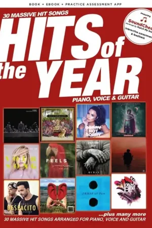 Coup de cœur des clients | Hits OF The Year 2017 Piano Vocal Guitare