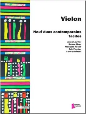 Coup de cœur des clients - Violon 9 Duos Contemporains Faciles Violons