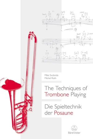 Très populaire - Svoboda M./roth M. The Techniques OF Trombone Playing