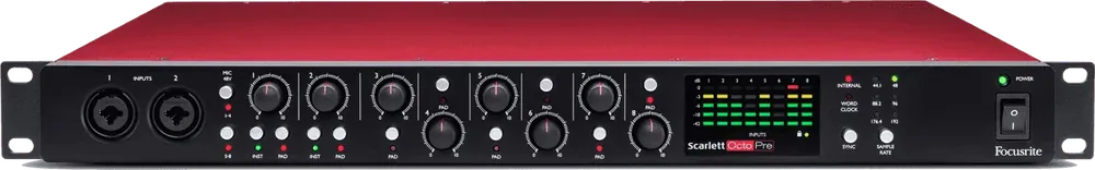 Très demandé | Focusrite SCARLETT-OCTOPRE