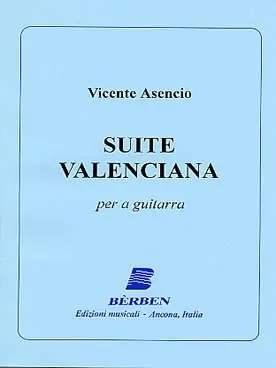 Asencio V. Suite Valenciana Guitare - Commandez en ligne