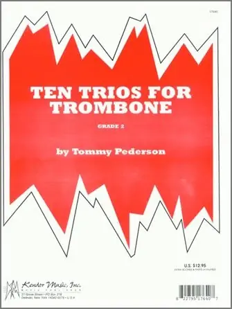 Pederson T. Ten Trios For Trombone - Produit phare