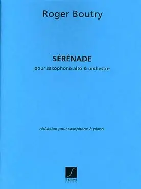Achetez dès aujourd'hui - Boutry R. Serenade Saxo Mib