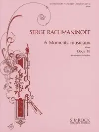 Disponible à la commande | Rachmaninov S. Moments Musicaux OP 16 Piano