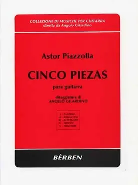 Bon plan | Piazzolla A. Cinco Piezas Guitare