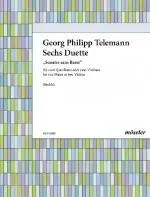 Prix mini - Telemann G.p. Sechs Duette 2 Flutes OU 2 Violons