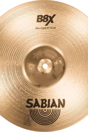 Sabian 41406X Crash B8X 14" Thin - Paiement sécurisé