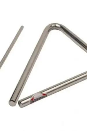 Tout nouveau | Contemporanea Triangle Acier Chrome Petit 19 X 19 X 26cm