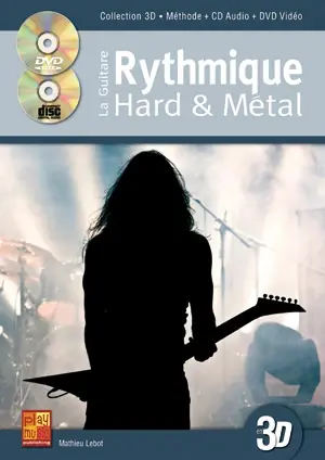 Prix promo | Lebot M. la Guitare Rythmique Hard Metal 3D