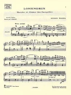 Wagner R. Marche Des Fiancailles Piano | Prix spécial