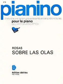 Qualité supérieure - Rosas J. Sobre Las Olas Piano