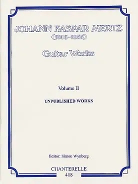 Mertz J.k. Oeuvres Completes Vol 2 Guitare - Direct fabricant