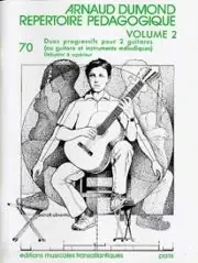 Bon plan - Dumond A. Repertoire Pedagogique Vol 2 Guitares