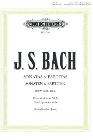 Bach J.s. Sonates et Partitas Alto-1 | Achetez dès maintenant