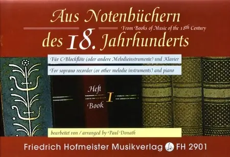 Aus Notenbuchern Des 18. Jahrhunderts Flute A Bec Soprano | Paiement sécurisé