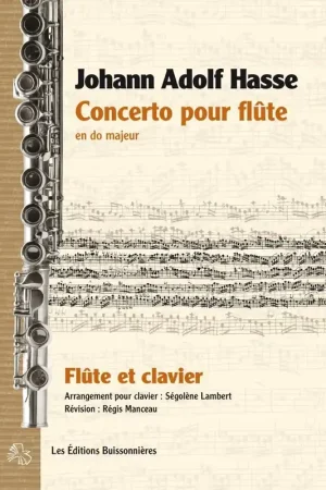 Hasse J.a. Concerto DO Majeur Flute - Commandez dès maintenant