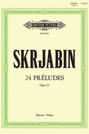 Scriabine A.n. Préludes Op 11 Piano - Commandez maintenant