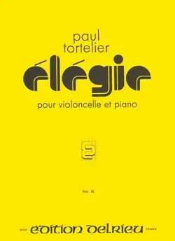 Tortelier P. Elegie Violoncelle - Commandez en ligne