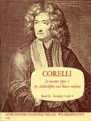Derniers jours - Corelli A. Sonates OP 5 Vol 2 Flute A Bec Alto