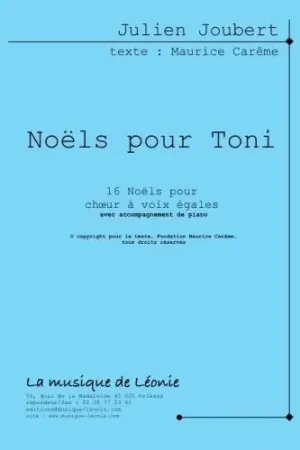 Joubert J. Noels Pour Toni Choeur - En stock