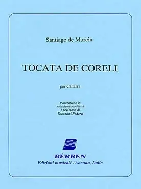 Best-seller - de Murcia S. Tocata de Corelli Guitare