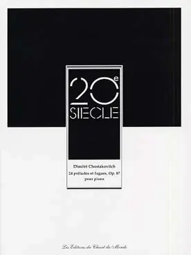 Très bien noté - Chostakovitch D. 24 Preludes et Fugues OP 87 Piano