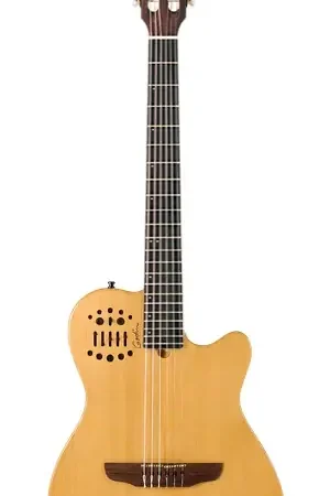 Très demandé - Godin Acs Slim Nylon SA Naturel SG