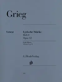 Affaire à saisir | Grieg E. Pieces Lyriques Vol 1 OP 12 Piano