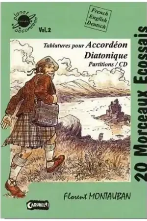 20 Morceaux Ecossais Vol 2 Accordeon | Offre à durée limitée